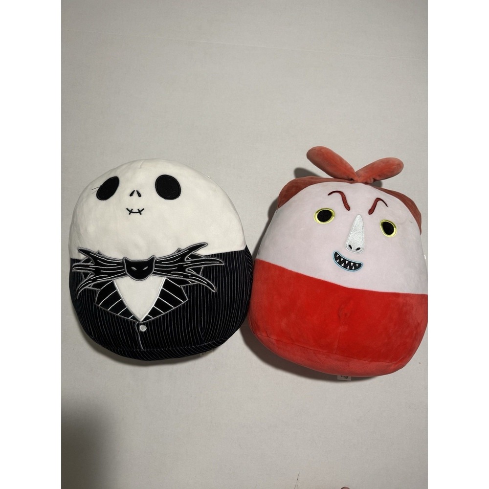 Tim Burton, Disney, Nightmare Before Christmas Jack & Lock, Squishmallows